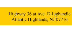 Highway 36 at Ave. D Jughandle Atlantic Highlands, NJ 07716